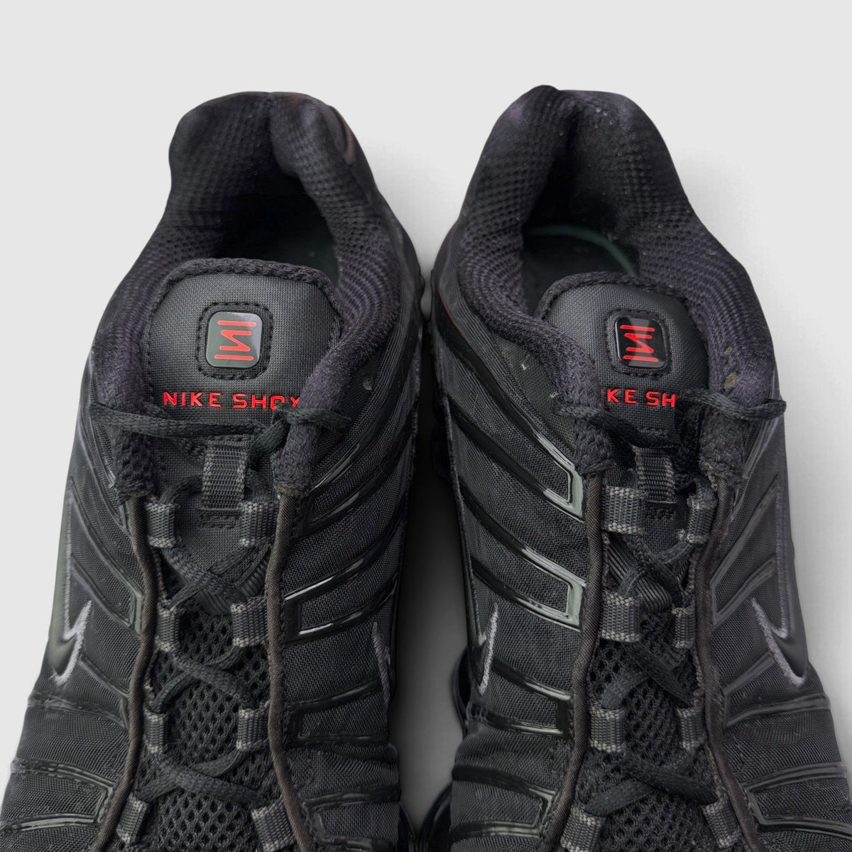 Nike Shox TL Metallic Hematite, buty sportowe męskie w bardzo dobrym stanie rozmiar 45, język buta