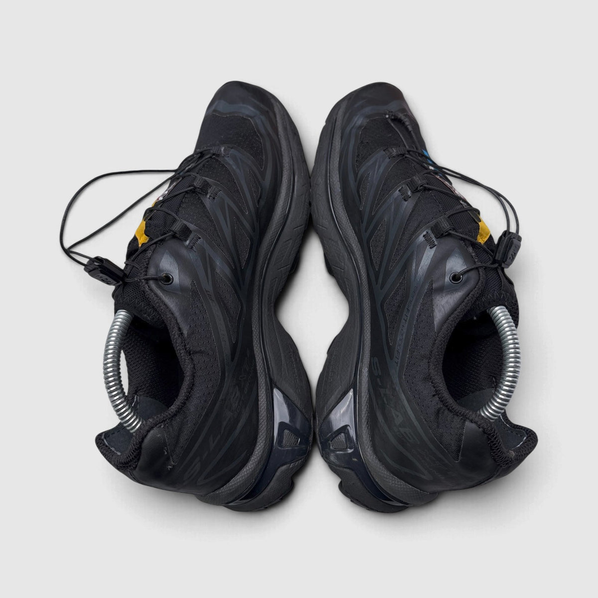 Salomon XT-6 Triple Black, buty sportowe męskie w bardzo dobrym stanie rozmiar 42, widok z góry