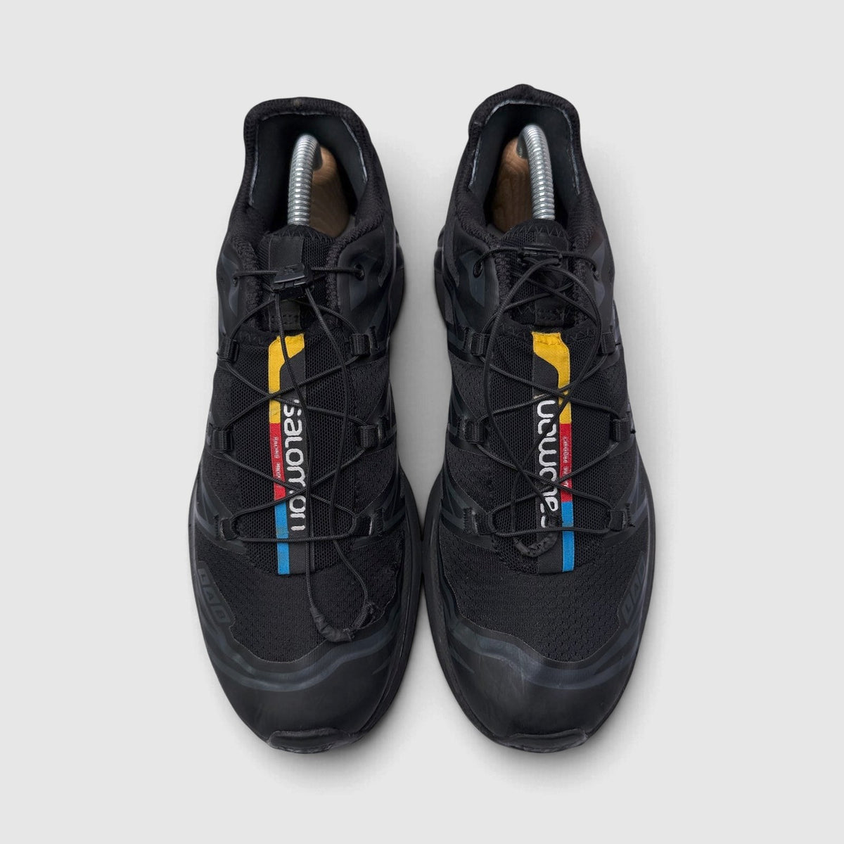 Salomon XT-6 Triple Black, buty sportowe męskie w bardzo dobrym stanie rozmiar 42, widok z góry