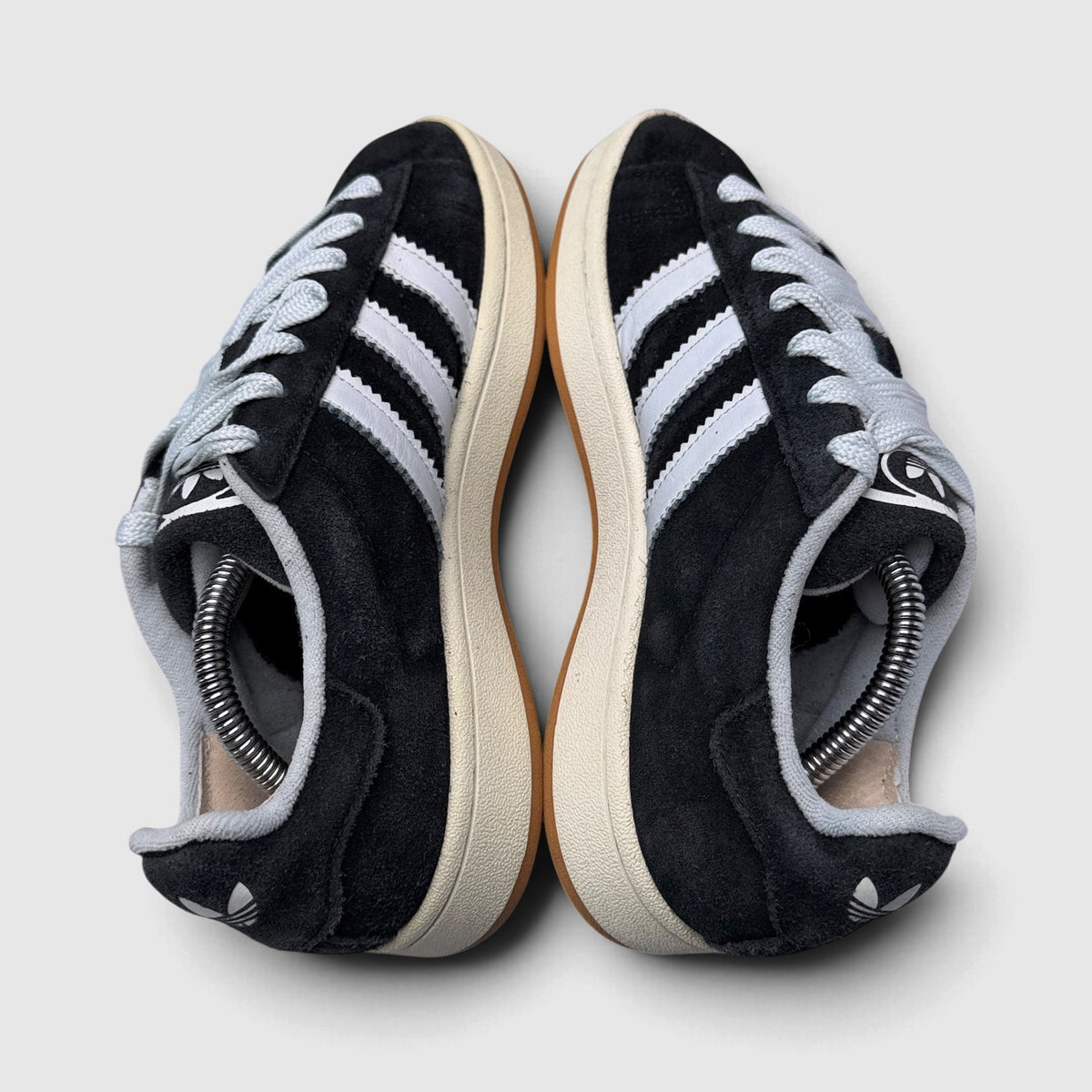 Adidas Campus Black White Gum, buty sportowe damskie w bardzo dobrym stanie rozmiar 39 1/3, para butów