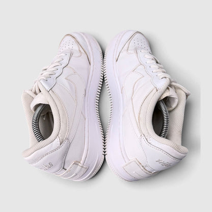 Nike Air Force 1 Low Shadow Triple White, buty sportowe damskie w bardzo dobrym stanie rozmiar 40, widok z góry