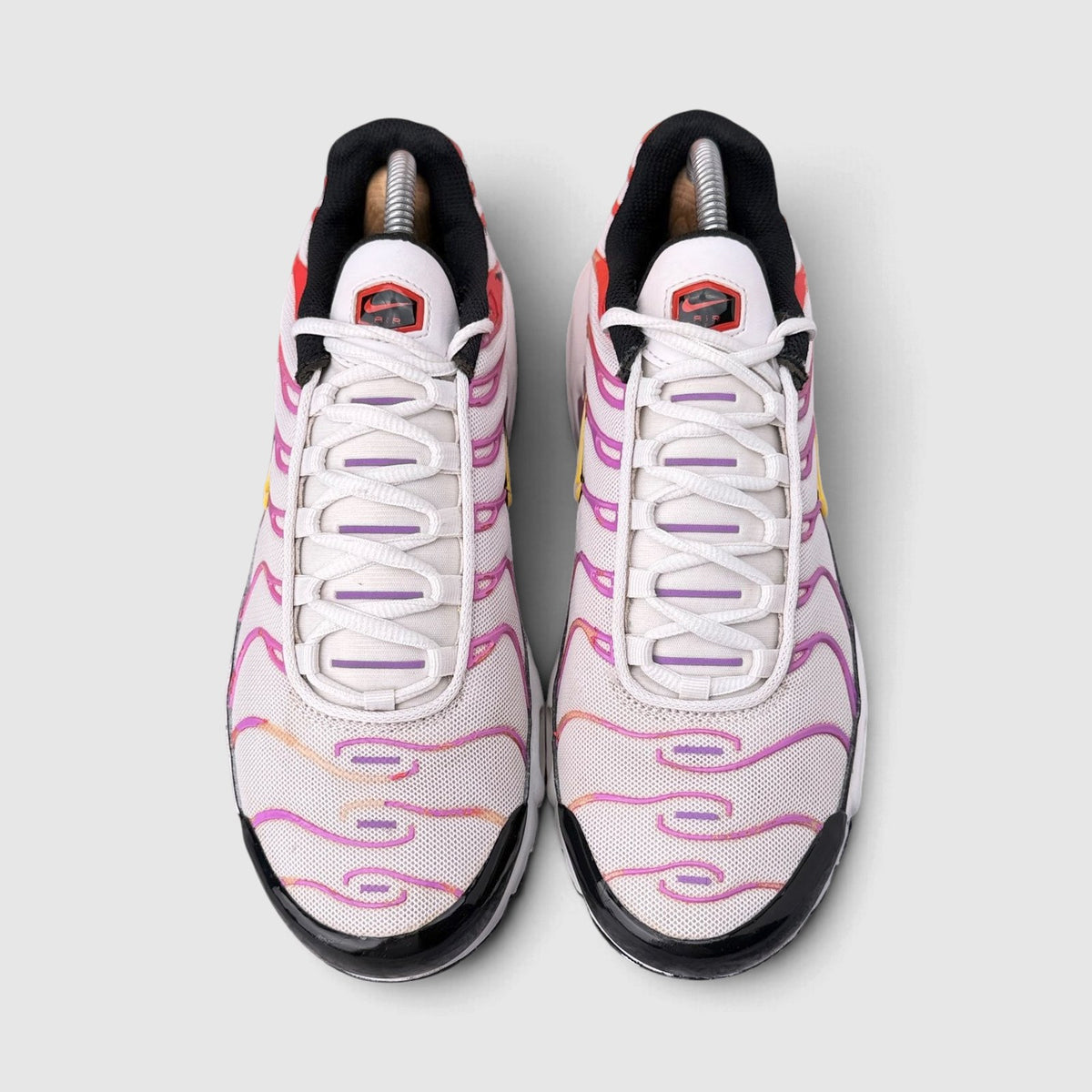 Nike Air Max Plus Fuchsia Picante Gradient, buty sportowe męskie w bardzo dobrym stanie rozmiar 41, widok z góry