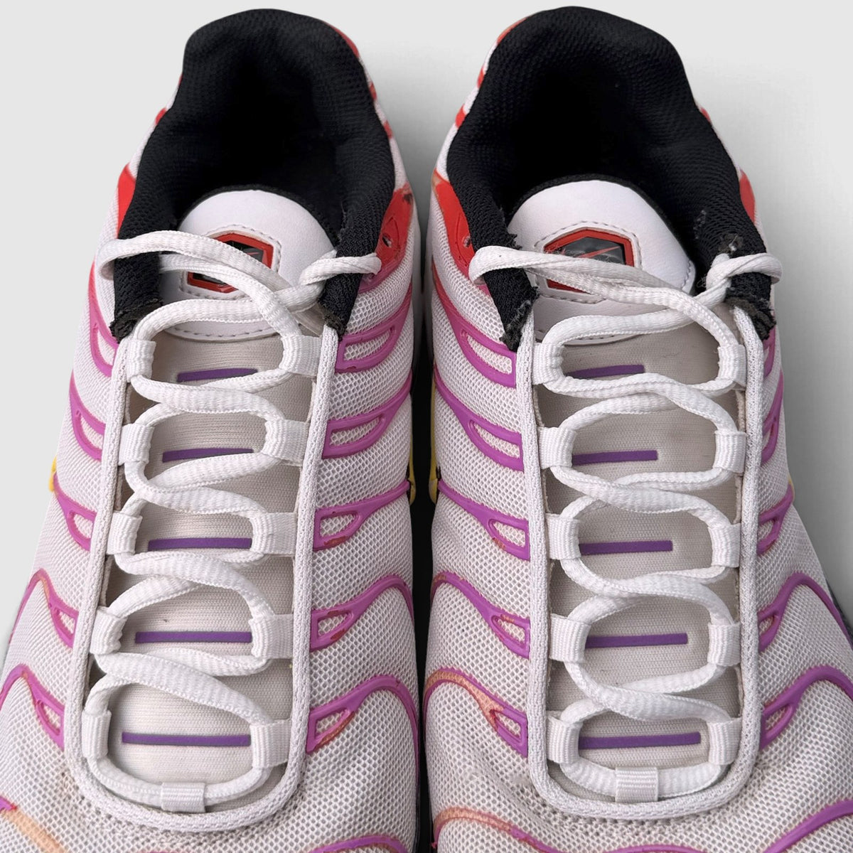 Nike Air Max Plus Fuchsia Picante Gradient, buty sportowe męskie w bardzo dobrym stanie rozmiar 41, detal