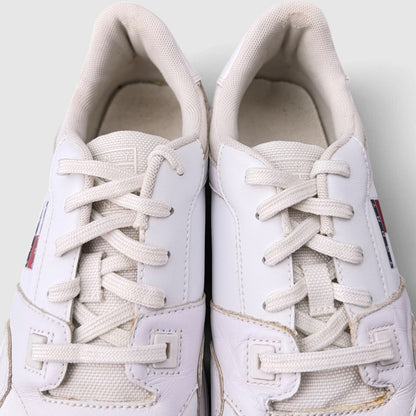 Tommy Hilfiger Retro Basket Ess, buty sportowe męskie w bardzo dobrym stanie rozmiar 41, widok z góry