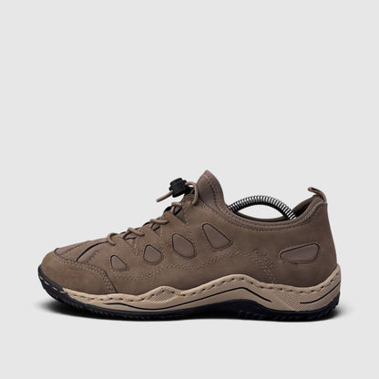Rieker Trekking Shoes, trekkingi dziecięce w bardzo dobrym stanie rozmiar 39, boczny profil, lewa strona