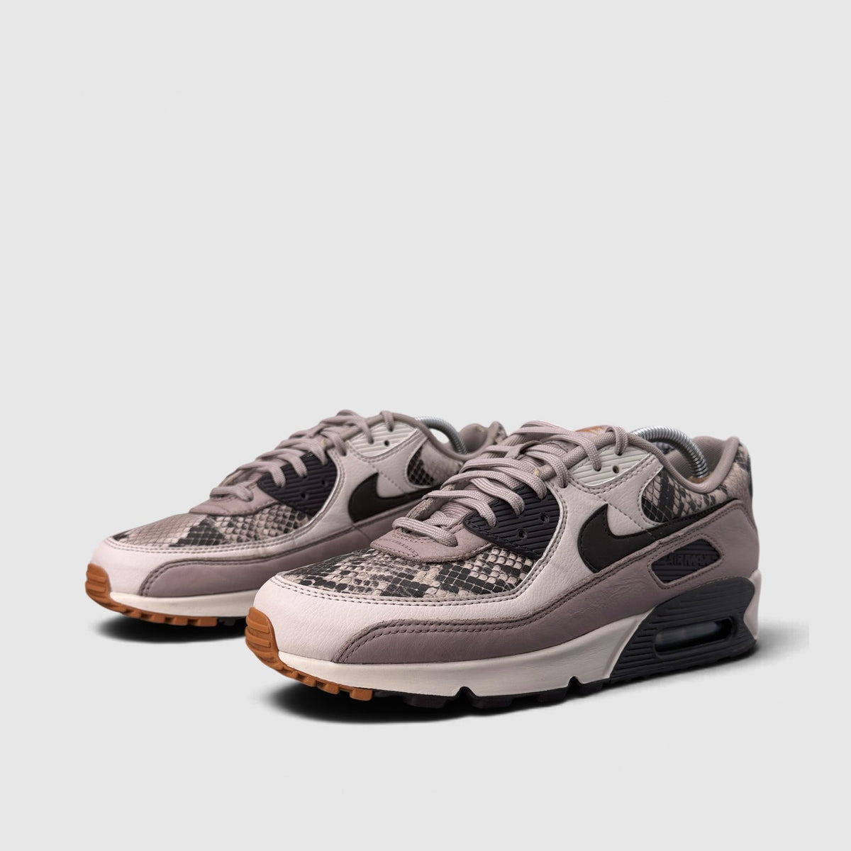Nike Air Max 90 SE Tan Snakeskin, buty sportowe męskie w bardzo dobrym stanie rozmiar 42.5, para butów