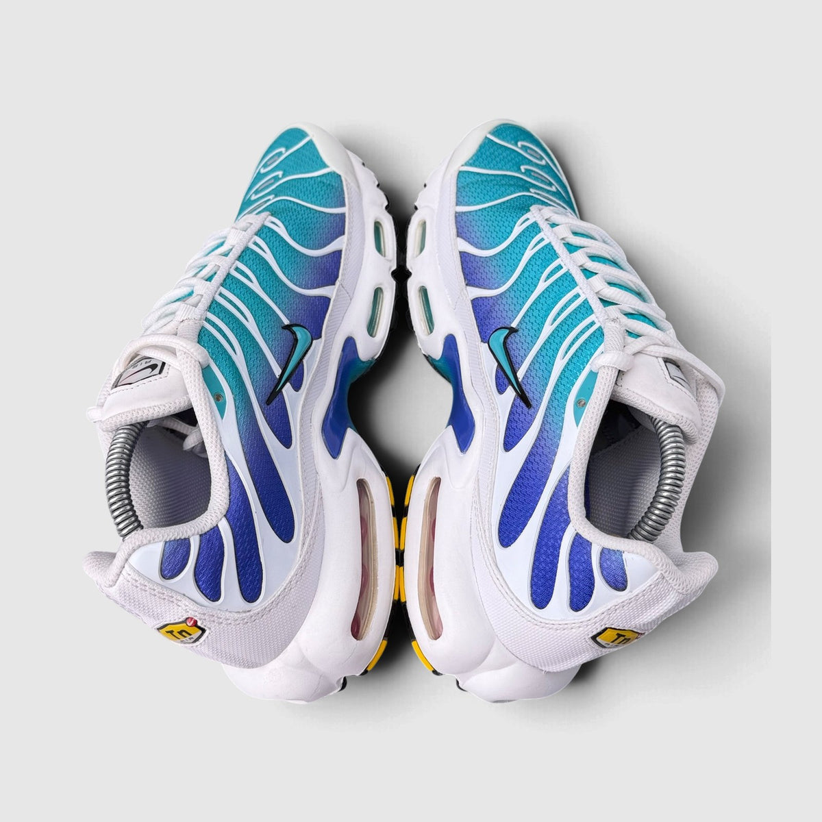 Nike Air Max Plus Aqua, buty sportowe męskie w bardzo dobrym stanie rozmiar 42.5, widok z góry