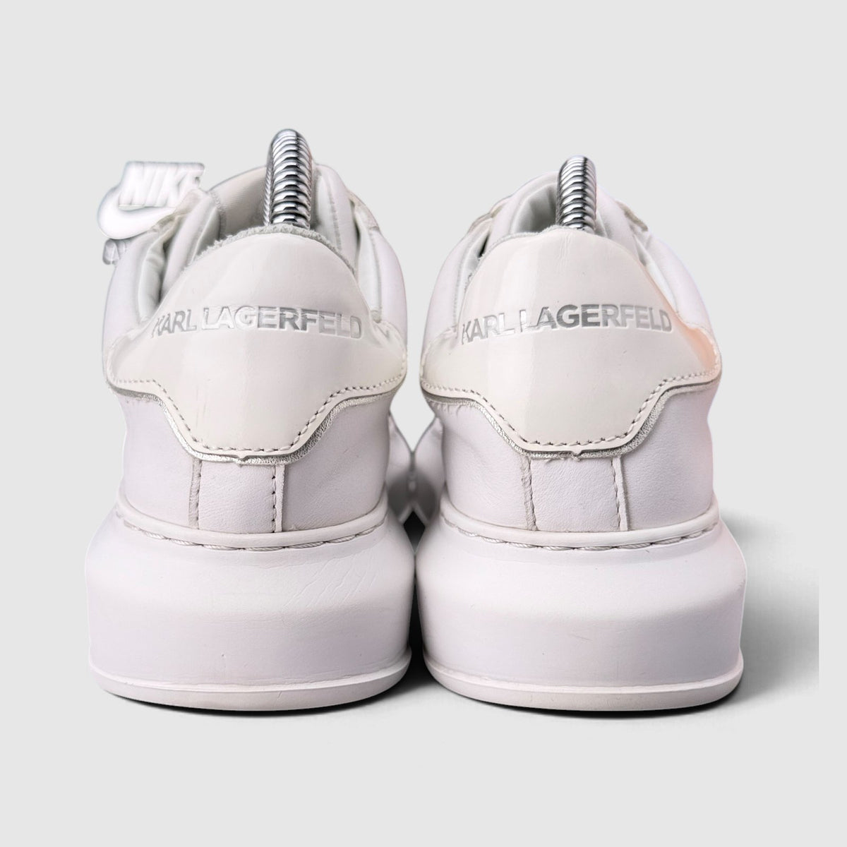 Karl Lagerfeld Sneakers, buty sportowe damskie w bardzo dobrym stanie rozmiar 37, widok z tyłu