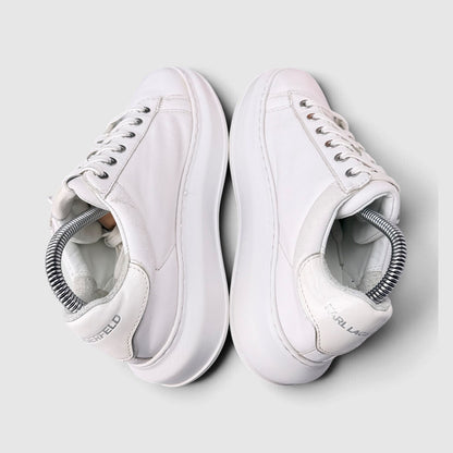 Karl Lagerfeld Sneakers, buty sportowe damskie w bardzo dobrym stanie rozmiar 37, widok z góry