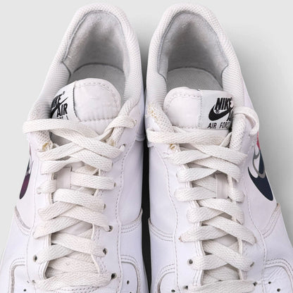 Nike Air Force 1 Low Quadruple Swoosh, buty sportowe męskie w bardzo dobrym stanie rozmiar 42.5, widok z góry