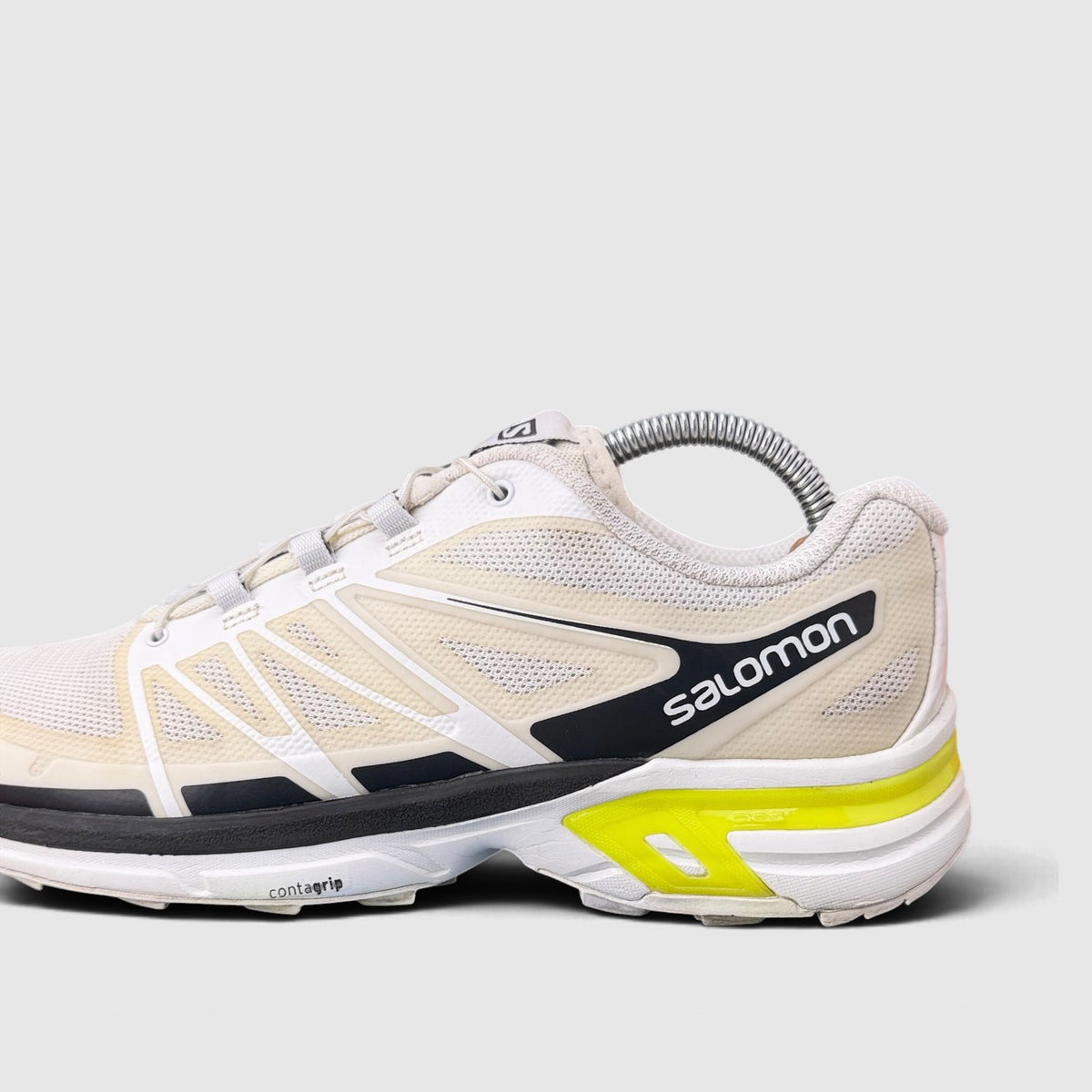 Salomon Xt-Wings 2, buty sportowe męskie w bardzo dobrym stanie rozmiar 41 1/3, boczny profil, lewa strona
