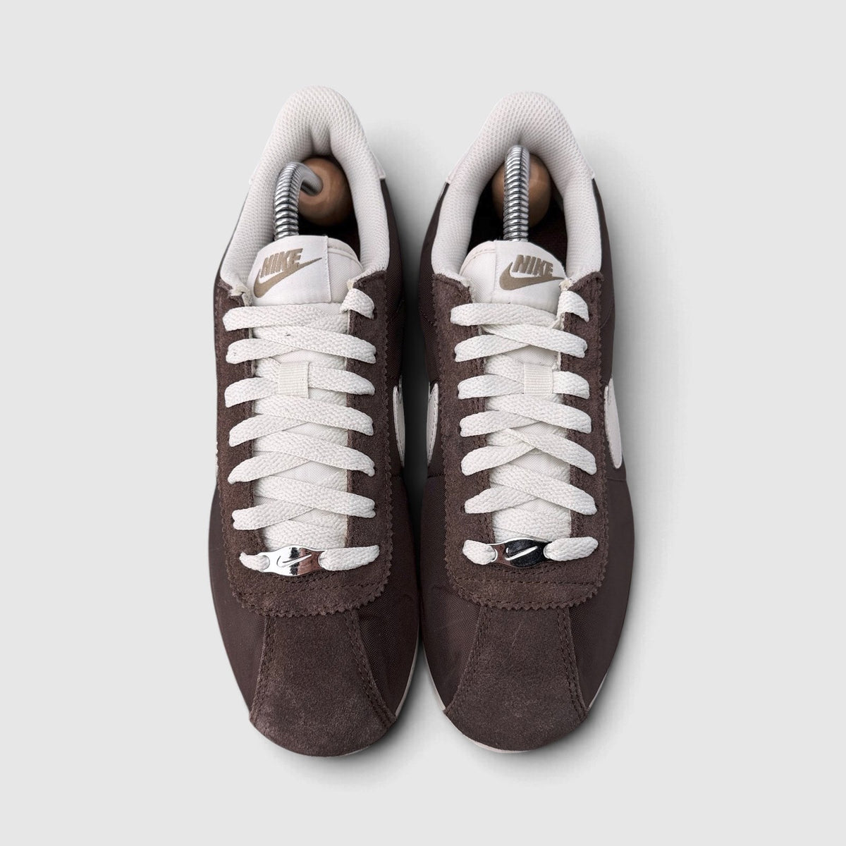 Nike Classic Cortez Baroque Brown, buty sportowe damskie w bardzo dobrym stanie rozmiar 38.5, widok z góry