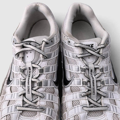 Nike P-6000 White Metallic Silver Black, buty sportowe męskie w bardzo dobrym stanie rozmiar 43, detal