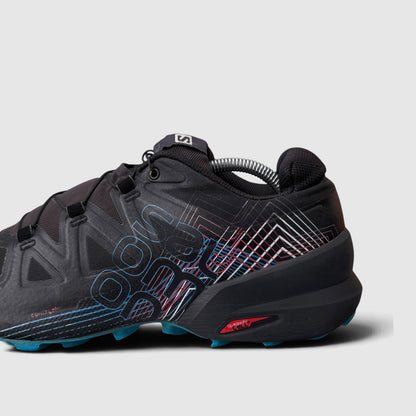 Salomon Speedcross 5, trekkingi męskie w bardzo dobrym stanie rozmiar 44 2/3, boczny profil, prawa strona