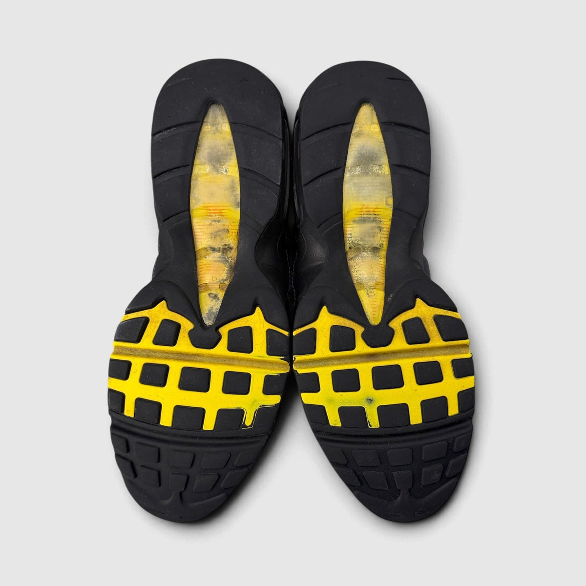 Nike Air Max 95 Anthracite / Opti Yellow, buty sportowe męskie w bardzo dobrym stanie rozmiar 42, podeszwa