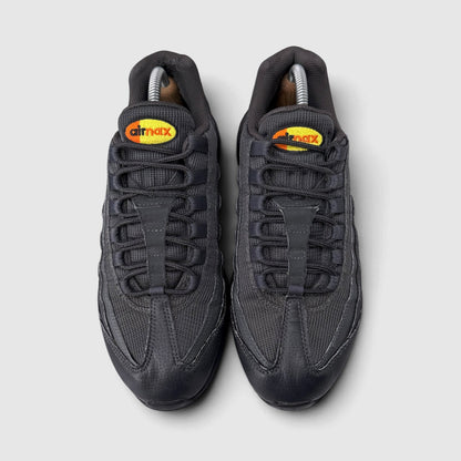 Nike Air Max 95 Anthracite / Opti Yellow, buty sportowe męskie w bardzo dobrym stanie rozmiar 42, widok z góry
