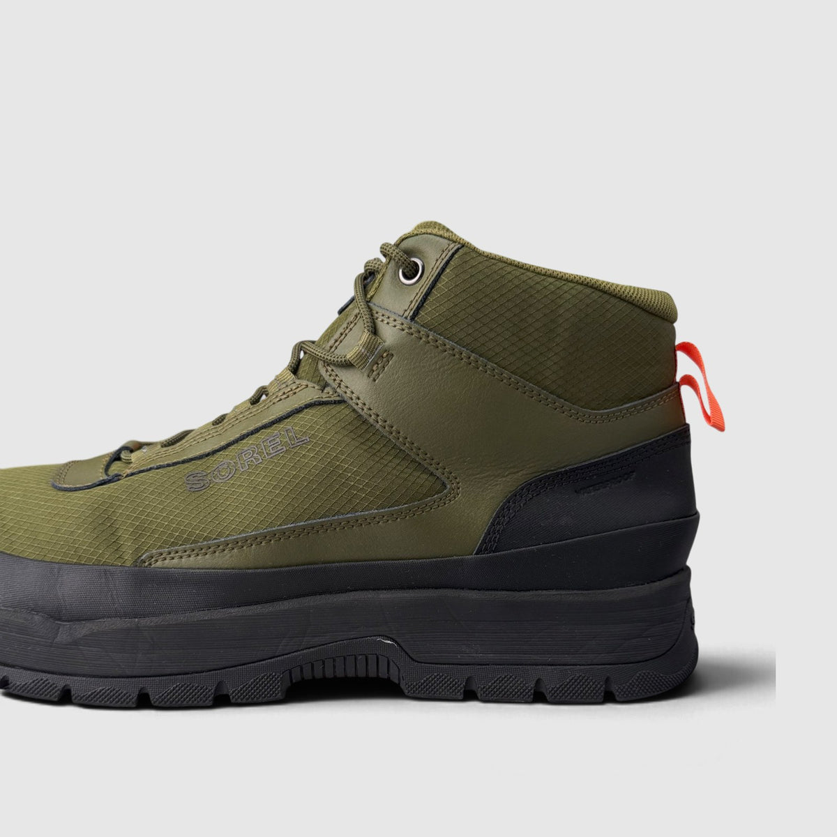 Sorel Winter Boots, botki męskie w bardzo dobrym stanie rozmiar 46, boczny profil, prawa strona
