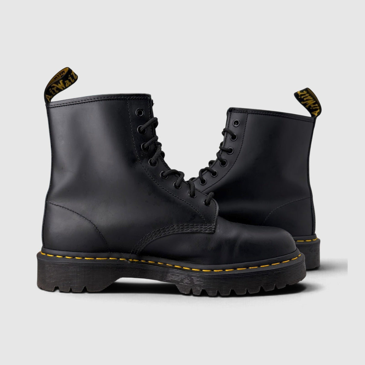 Dr. Martens Lace Up Leather Boots, botki męskie w bardzo dobrym stanie rozmiar 45, para butów