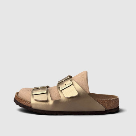 Birkenstock Arizona, sandały damskie w bardzo dobrym stanie rozmiar 41, boczny profil, lewa strona