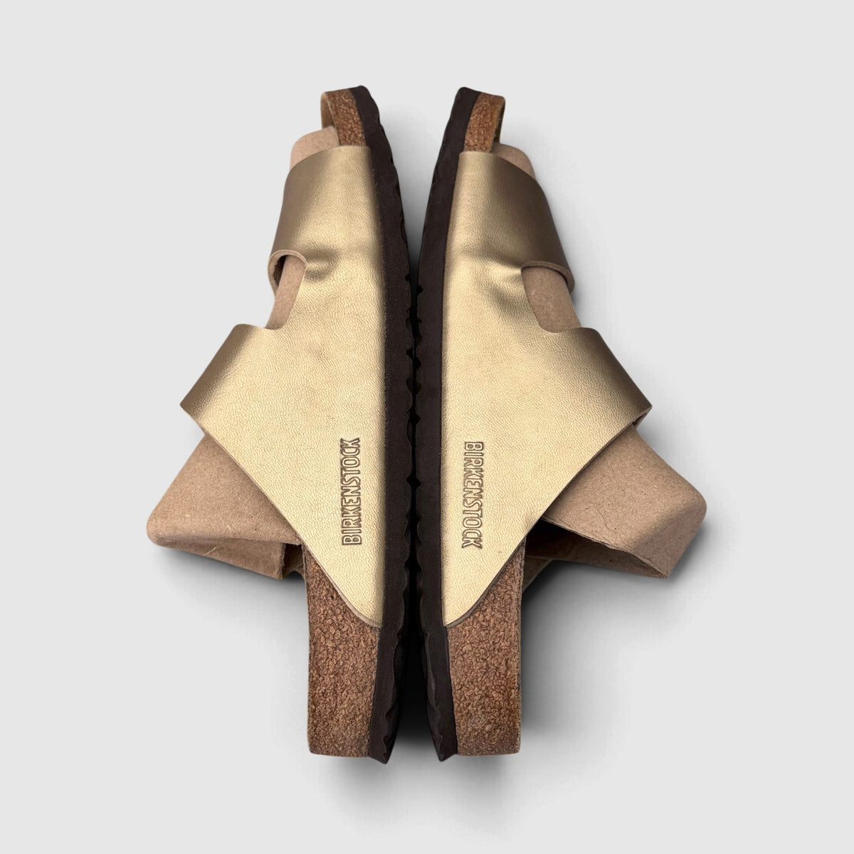 Birkenstock Arizona, sandały damskie w bardzo dobrym stanie rozmiar 41, widok z góry