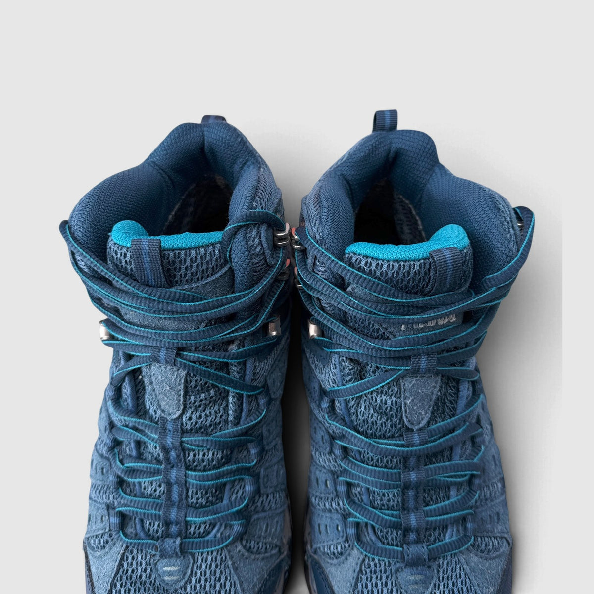 Meindl Gore-Tex Boots, śniegowce damskie w bardzo dobrym stanie rozmiar 38.5, widok z góry