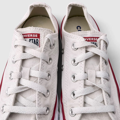 Converse Chuck Taylor All Star Optical White, buty sportowe damskie w bardzo dobrym stanie rozmiar 36.5, detal