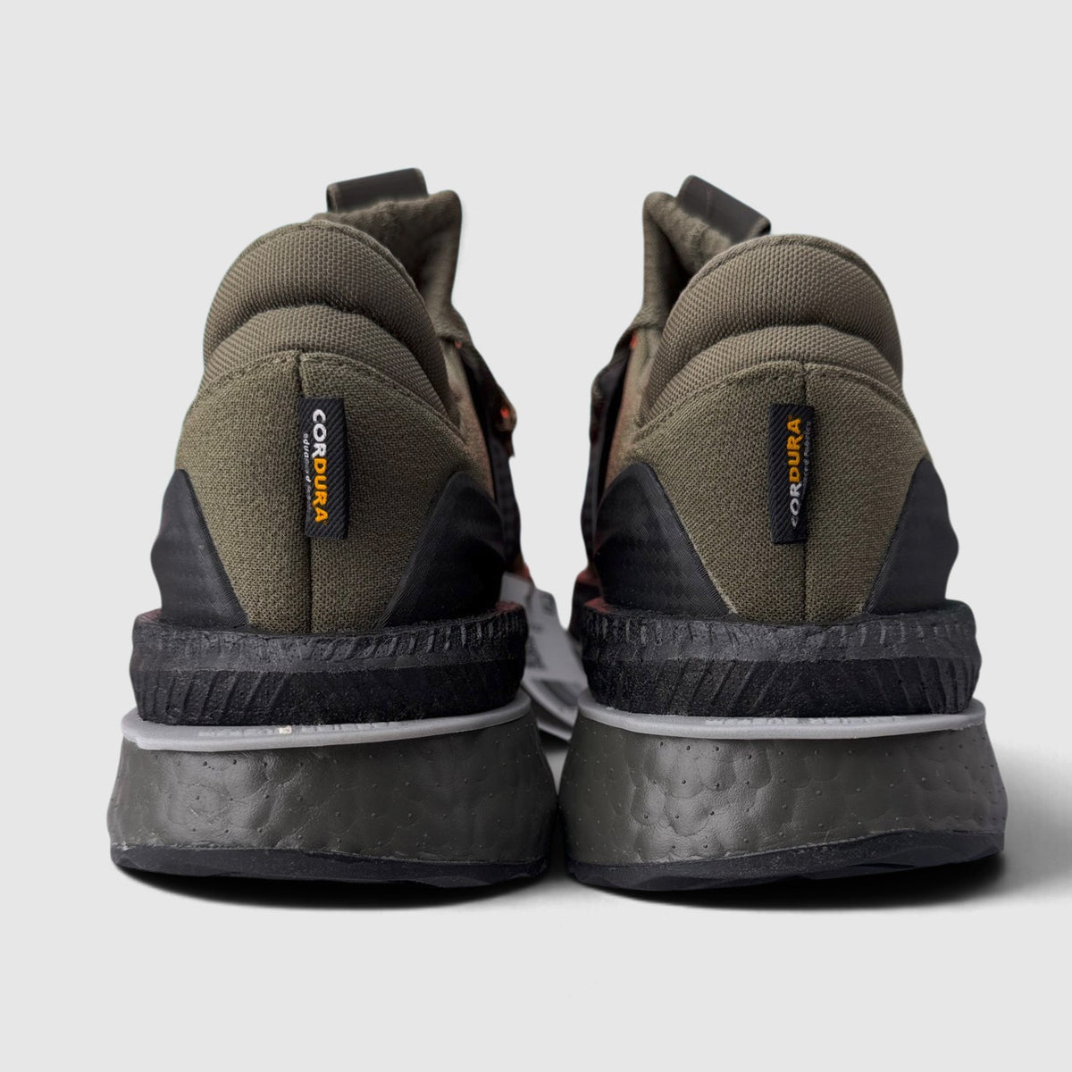 Adidas X_PLRBOOST Olive Strata, buty sportowe męskie nowe rozmiar 43 1/3, widok z tyłu