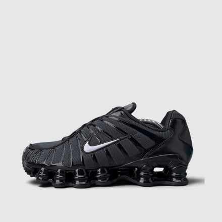 Nike Shox TL, buty sportowe męskie w bardzo dobrym stanie rozmiar 45, boczny profil, lewa strona