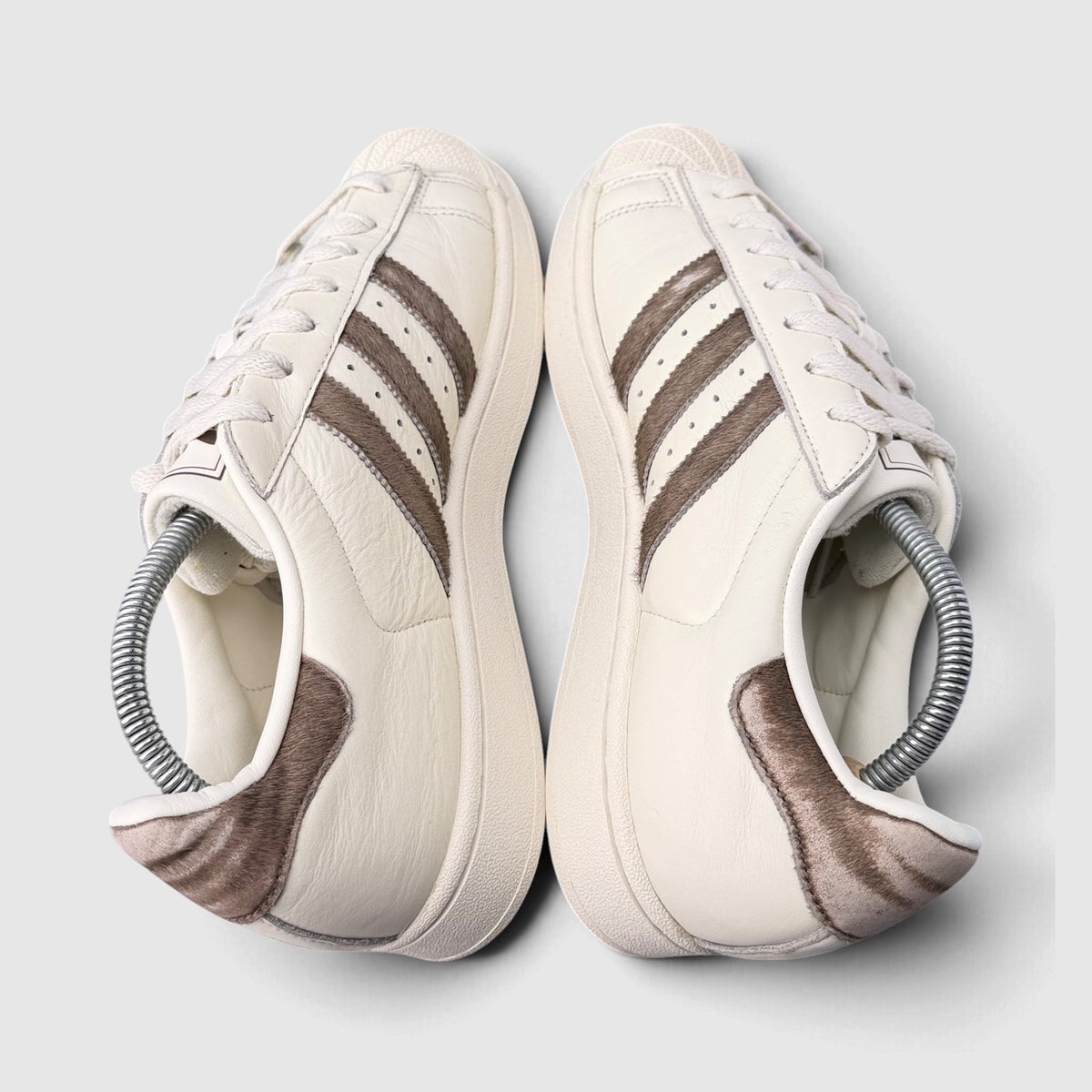 Adidas Superstar II, buty sportowe damskie w bardzo dobrym stanie rozmiar 40 2/3, widok z góry