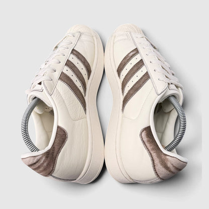 Adidas Superstar II, buty sportowe damskie w bardzo dobrym stanie rozmiar 40 2/3, widok z góry