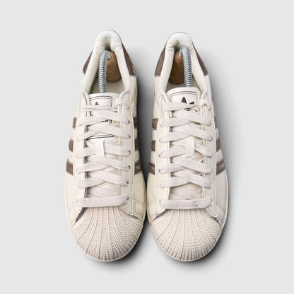 Adidas Superstar II, buty sportowe damskie w bardzo dobrym stanie rozmiar 40 2/3, widok z góry