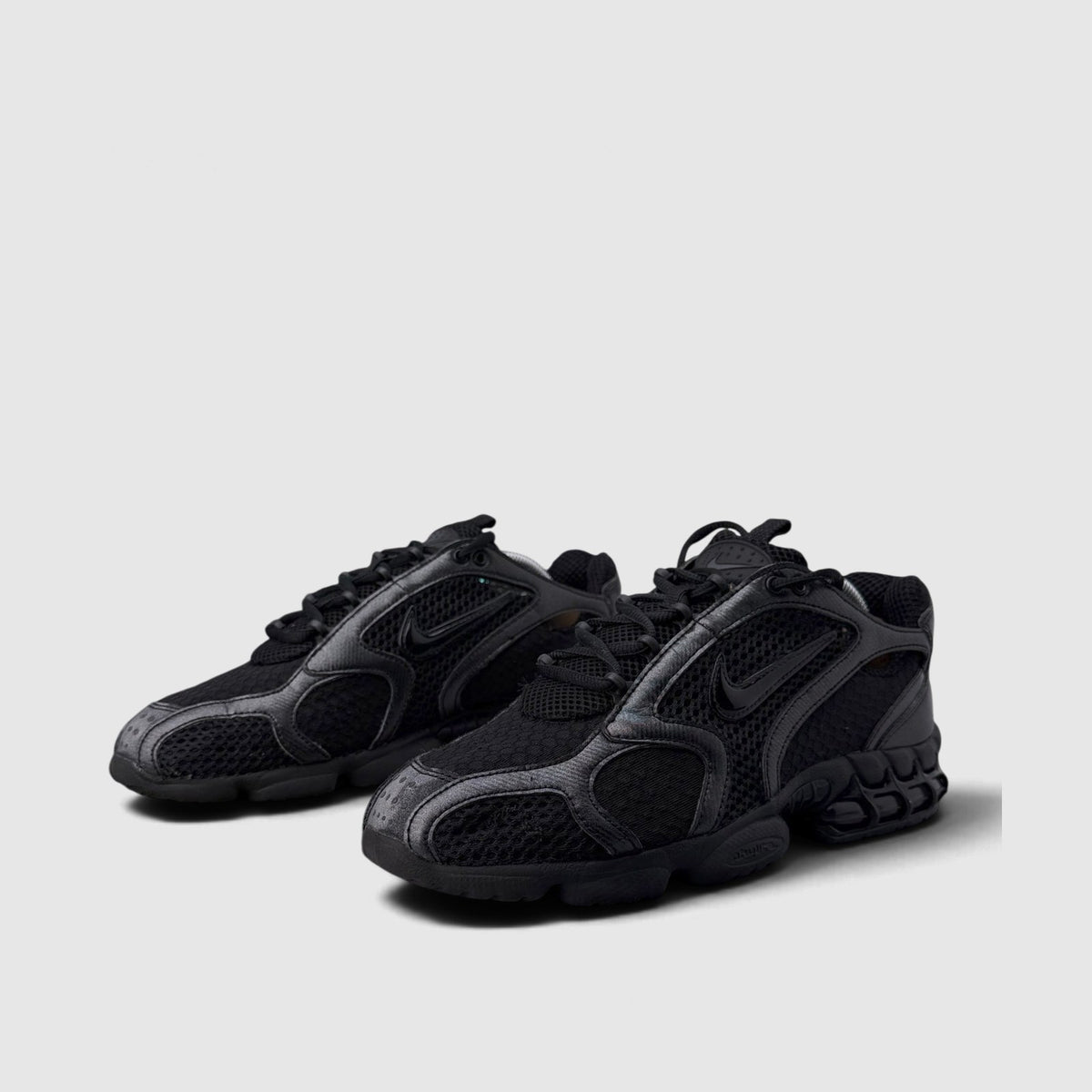 Nike Air Zoom Spiridon Cage 2 Triple Black, buty sportowe męskie w bardzo dobrym stanie rozmiar 44, para butów