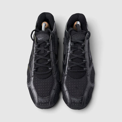 Nike Air Zoom Spiridon Cage 2 Triple Black, buty sportowe męskie w bardzo dobrym stanie rozmiar 44, widok z góry
