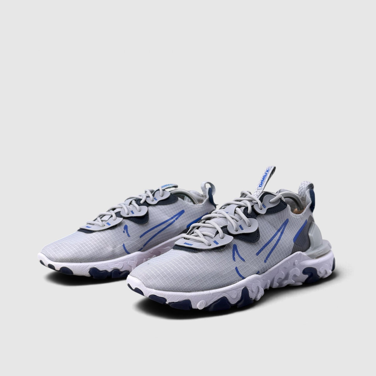 Nike React Vision Grey Blue, buty sportowe męskie w bardzo dobrym stanie rozmiar 43, para butów