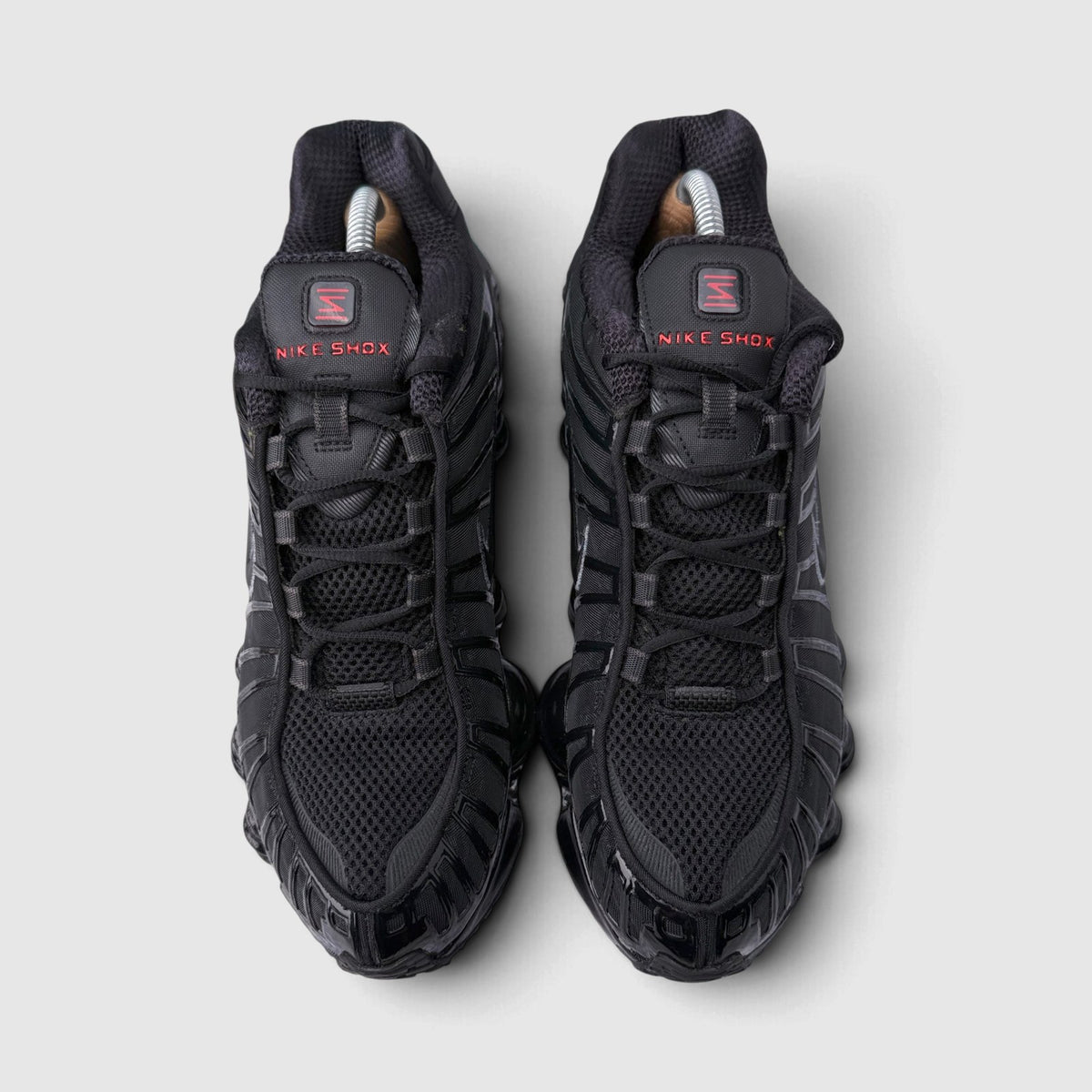 Nike Shox TL Metallic Hematite, buty sportowe męskie w bardzo dobrym stanie rozmiar 42.5, widok z góry