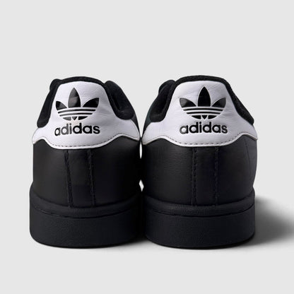 Adidas Superstar II Black White, buty sportowe damskie w bardzo dobrym stanie rozmiar 38 2/3, widok z tyłu