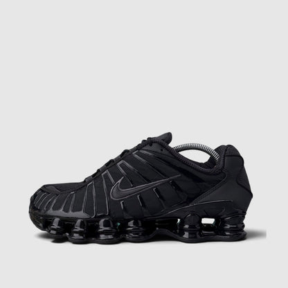 Nike Shox TL Metallic Hematite, buty sportowe męskie w bardzo dobrym stanie rozmiar 43, boczny profil, lewa strona