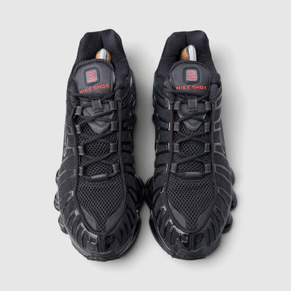 Nike Shox TL Metallic Hematite, buty sportowe męskie w bardzo dobrym stanie rozmiar 43, widok z góry