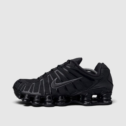 Nike Shox TL Metallic Hematite, buty sportowe męskie w bardzo dobrym stanie rozmiar 46, boczny profil, lewa strona