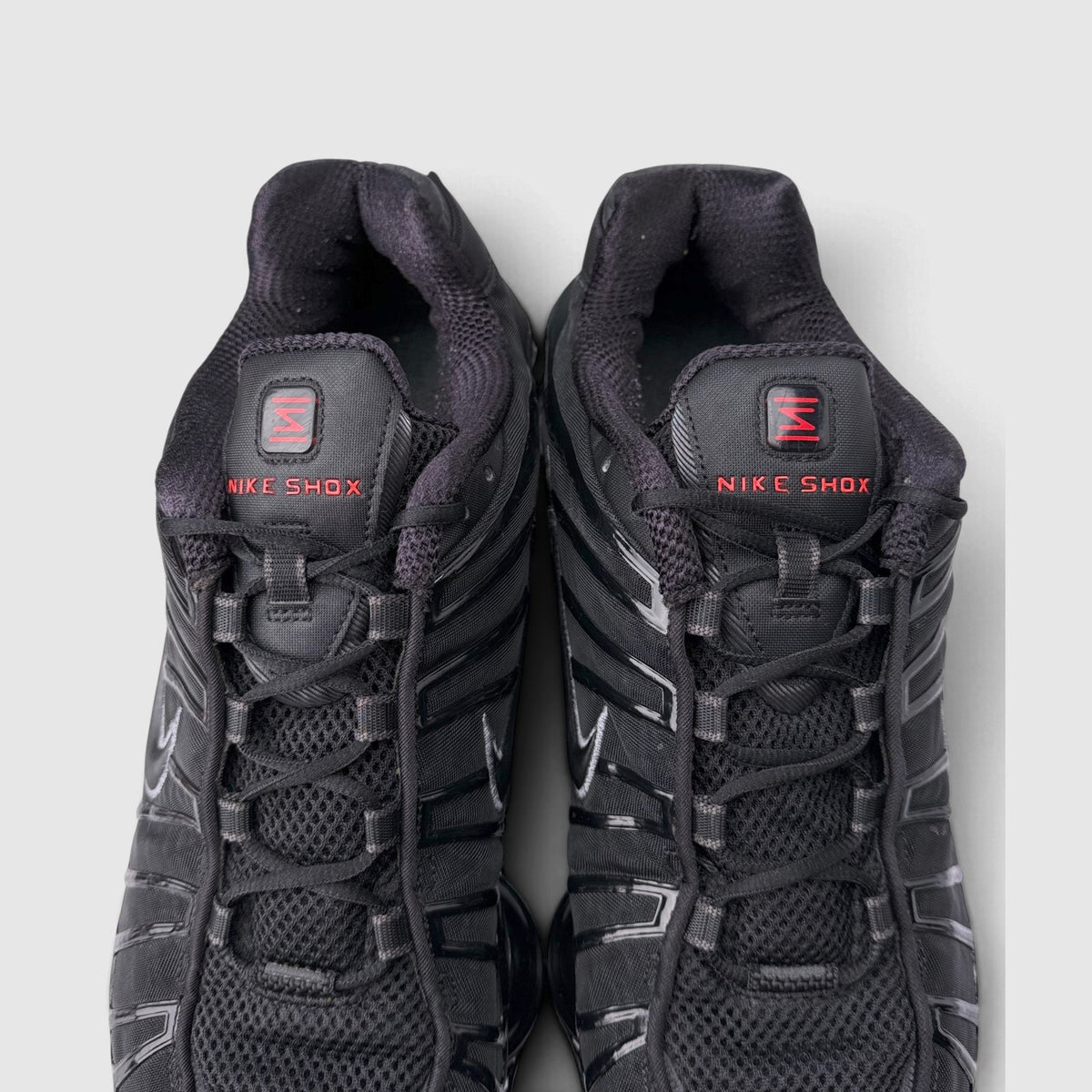 Nike Shox TL Metallic Hematite, buty sportowe męskie w bardzo dobrym stanie rozmiar 46, język buta