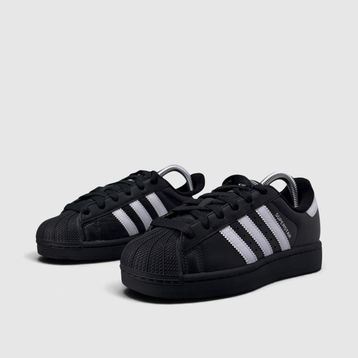 Adidas Superstar II Black White, buty sportowe damskie w bardzo dobrym stanie rozmiar 36, para butów
