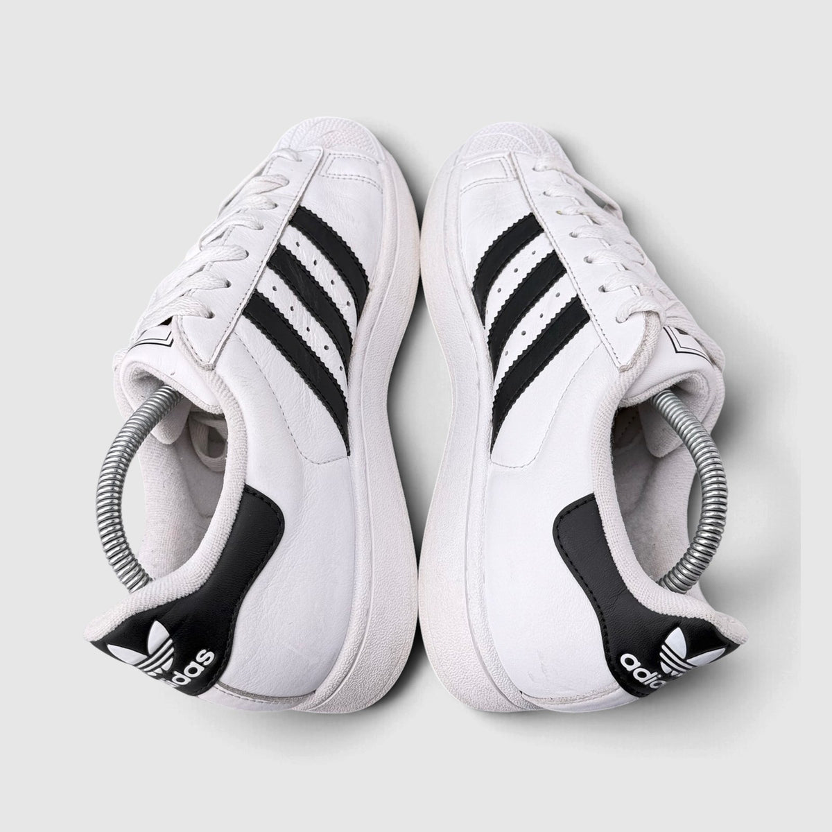 Adidas Superstar II, buty sportowe damskie w bardzo dobrym stanie rozmiar 40, widok z góry