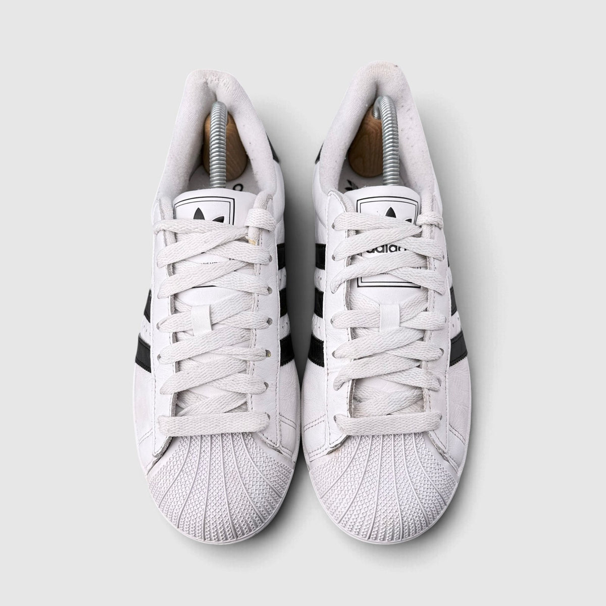 Adidas Superstar II, buty sportowe damskie w bardzo dobrym stanie rozmiar 40, widok z góry