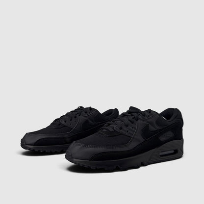 Nike Air Max 90 Triple Black, buty sportowe męskie w bardzo dobrym stanie rozmiar 46, para butów