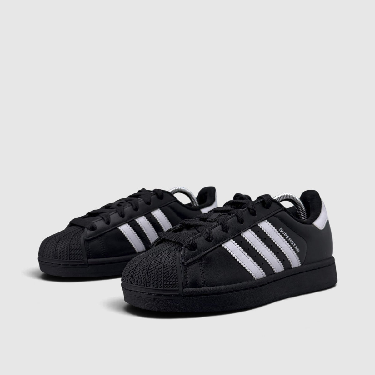 Adidas Superstar II Black White, buty sportowe damskie w bardzo dobrym stanie rozmiar 38, para butów