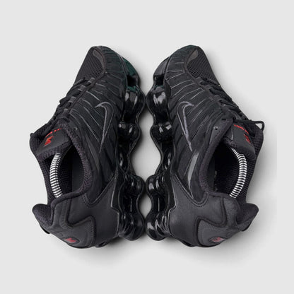 Nike Shox TL Triple Black, buty sportowe damskie w bardzo dobrym stanie rozmiar 39, widok z góry