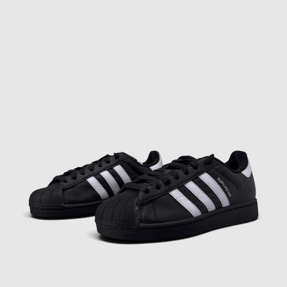 Adidas Superstar II Black White, buty sportowe damskie w bardzo dobrym stanie rozmiar 40 2/3, para butów