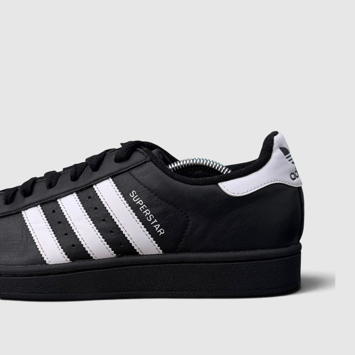 Adidas Superstar II Black White, buty sportowe damskie w bardzo dobrym stanie rozmiar 40 2/3, detal