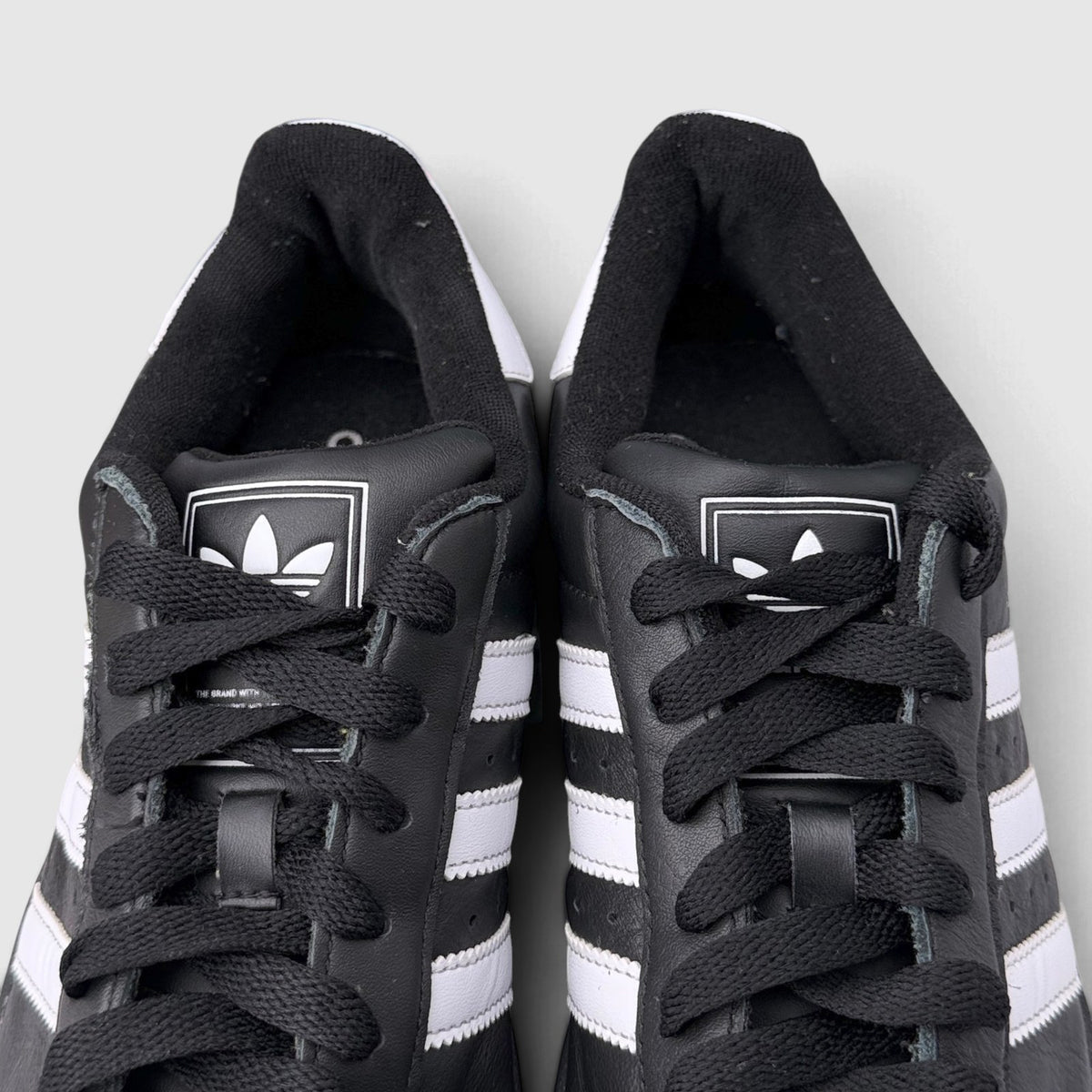 Adidas Superstar II Black White, buty sportowe damskie w bardzo dobrym stanie rozmiar 40 2/3, detal