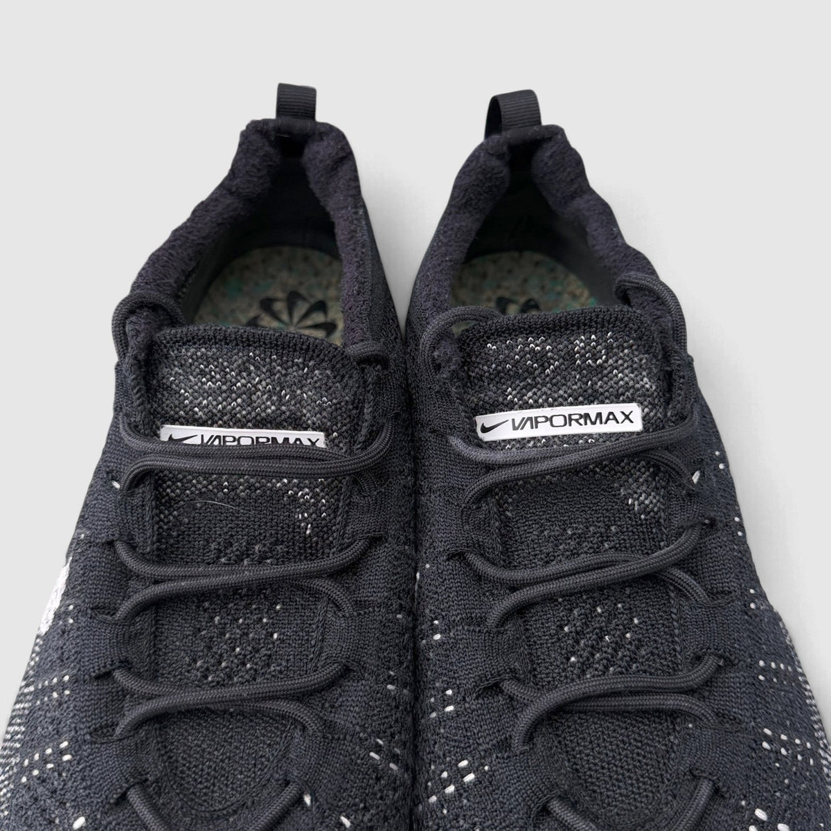 Nike Air VaporMax 2023 Flyknit Oreo, buty sportowe męskie w bardzo dobrym stanie rozmiar 44, detal